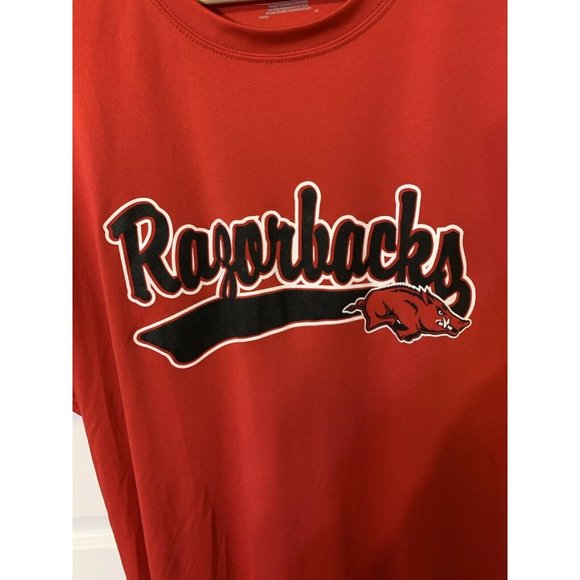 Razorbacks 2018‎ Little League Sz XL T-Shirt Red - Picture 1 of 7